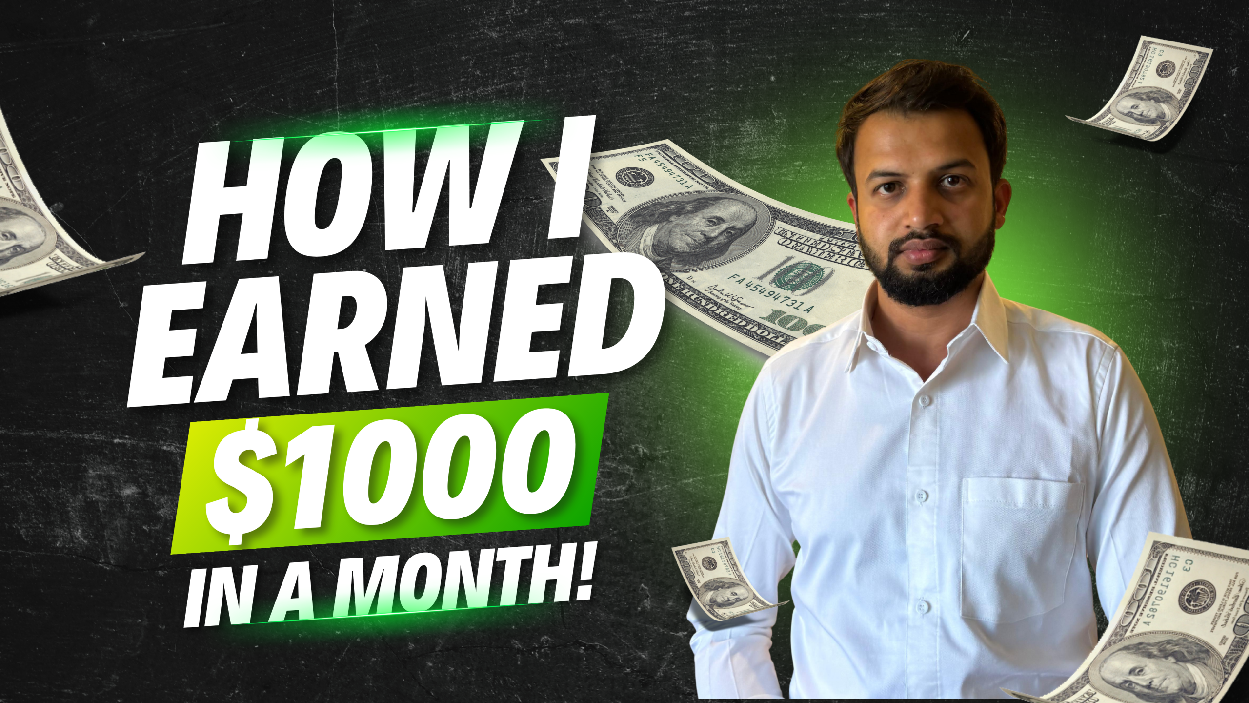 black green and white modern savings youtube thumbnail